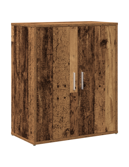 Credenza 2 pcs Legno vecchio 60 x 31 x 70 cm Legno multistrato