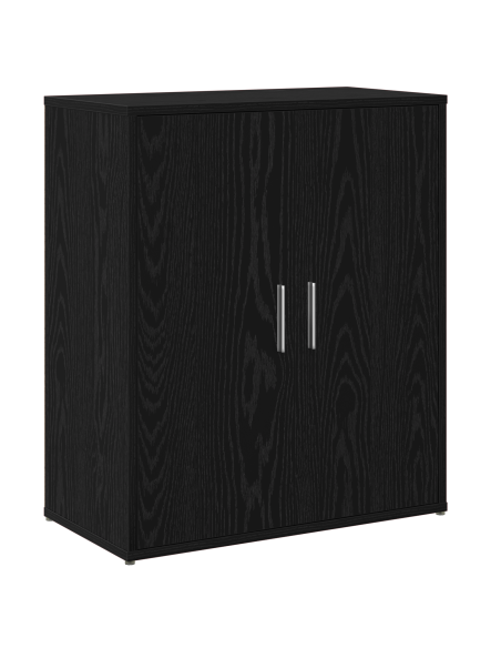 Credenza 2 pcs Rovere nero 60 x 31 x 70 cm Legno multistrato