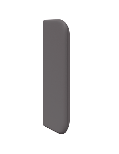 Orecchie della Testata 2 pcs Grigio 40 x 16 x 5 cm