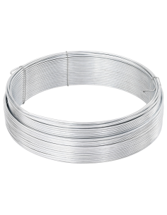 Filo di recinzione Argento 25 m Cavo zincato a caldo immersione