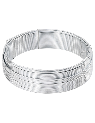 Filo di recinzione Argento 33 m Cavo zincato a caldo immersione