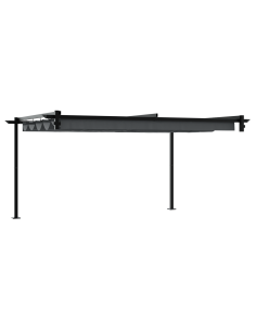 Gazebo Antracite 400 x 300 x 200 cm Poliestere