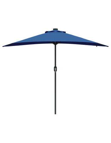 Ombrello da giardino Azzurro 294 x 150 x 223 cm