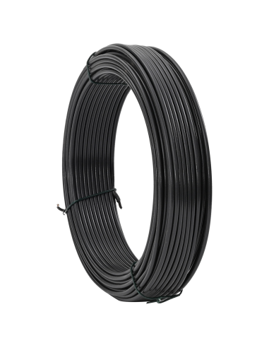 Filo di recinzione Antracite 33 m PVC