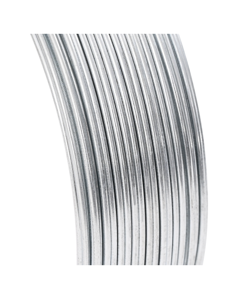 Filo di recinzione Argento 25 m Cavo zincato a caldo immersione