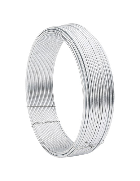 Filo di recinzione Argento 25 m Cavo zincato a caldo immersione