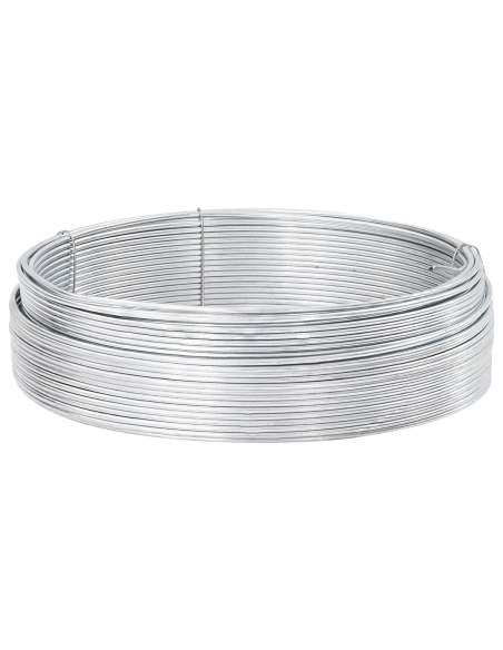 Filo di recinzione Argento 25 m Cavo zincato a caldo immersione