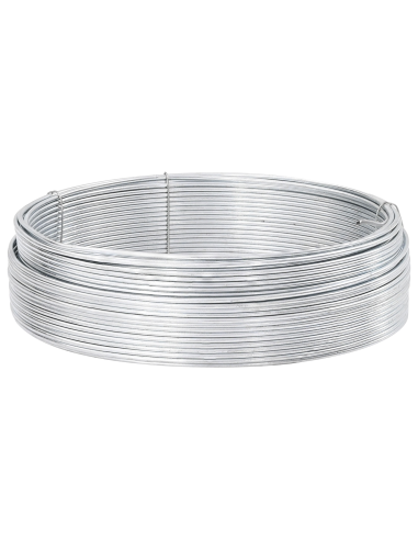 Filo di recinzione Argento 80 m Cavo zincato a caldo immersione