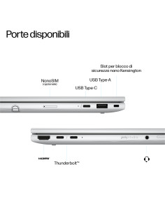 HP EliteBook 8 Flip G1i AI Intel Core Ultra 5 225U Ibrido (2 in 1) 33,8 cm (13.3") Touch screen WUXGA 16 GB LPDDR5x-SDRAM 512 GB 2