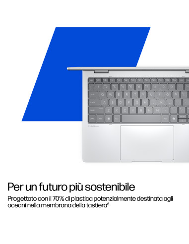 HP EliteBook 8 Flip G1i AI Intel Core Ultra 5 225U Ibrido (2 in 1) 33,8 cm (13.3") Touch screen WUXGA 16 GB LPDDR5x-SDRAM 512 GB