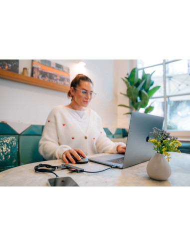 Verbatim 32158 hub di interfaccia USB 3.2 Gen 1 (3.1 Gen 1) Type-C 5000 Mbit/s Grigio