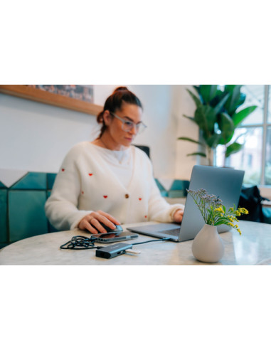 Verbatim 32157 hub di interfaccia USB 3.2 Gen 1 (3.1 Gen 1) Type-C 5000 Mbit/s Grigio