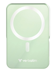 Verbatim Charge 'n' Go Magnetic Wireless Polimeri di litio (LiPo) 10000 mAh Carica wireless Verde 2