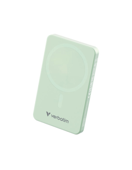 Verbatim Charge 'n' Go Essentials 5000 mAh Carica wireless Verde
