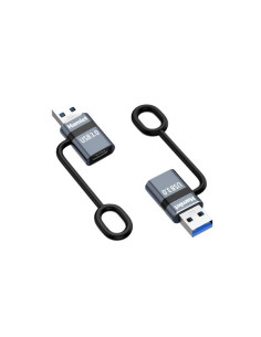 ADATTATORE USB M USBC F + FERMACAVO 2