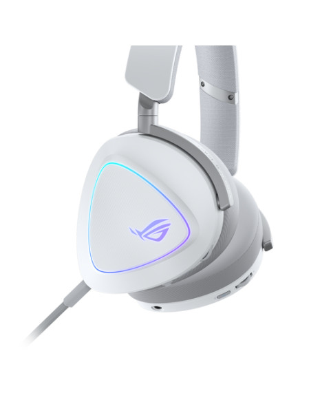 ASUS ROG Delta II Auricolare Con cavo e senza cavo A Padiglione Gaming USB tipo-C Bluetooth Nero