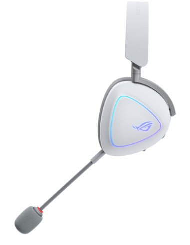 ASUS ROG Delta II Auricolare Con cavo e senza cavo A Padiglione Gaming USB tipo-C Bluetooth Bianco