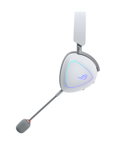 ASUS ROG Delta II Auricolare Con cavo e senza cavo A Padiglione Gaming USB tipo-C Bluetooth Bianco