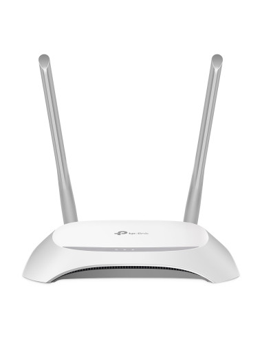 TP-Link TL-WR840N router wireless Fast Ethernet Banda singola (2.4 GHz) Grigio, Bianco