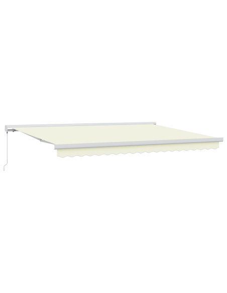 Tenda Retrattile Manuale Panna 450x300 cm