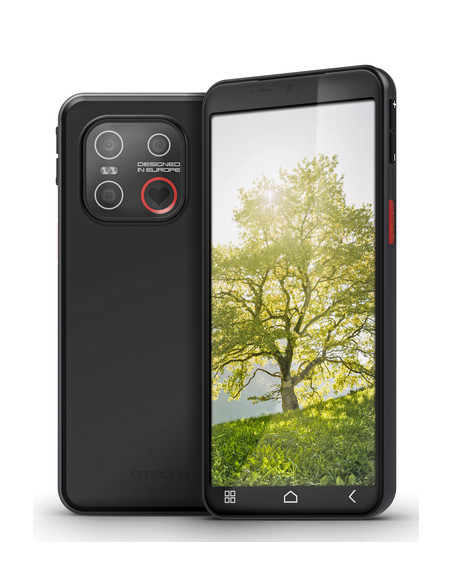 Emporia emporiaSMART.ME7 13,8 cm (5.45") SIM singola Android 15 4G USB tipo-C 6 GB 128 GB 3500 mAh Nero