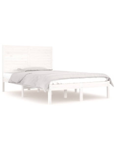 Giroletto Bianco in Legno Massello 140x190 cm