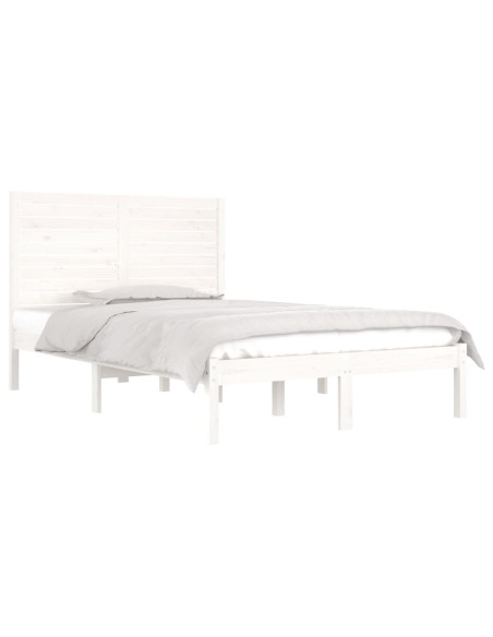 Giroletto Bianco in Legno Massello 140x190 cm