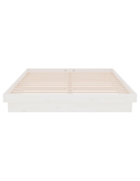 Giroletto Bianco in Legno Massello 140x200 cm