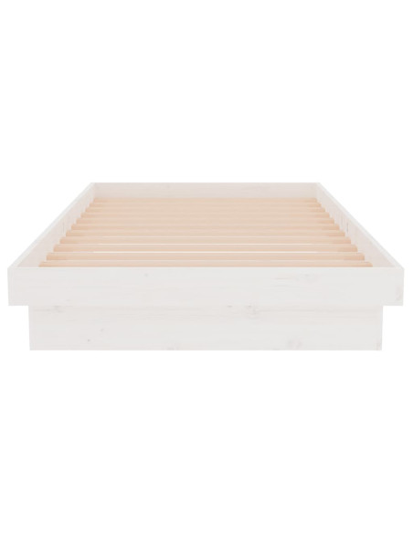 Giroletto Bianco in Legno Massello 90x190 cm Single