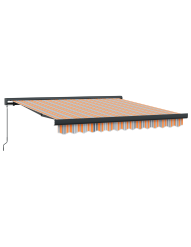 Tenda Retrattile Multicolore 300 x 250 cm Tessuto e Metallo