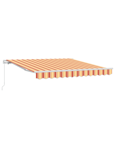 Tenda da Sole Giallo e Arancione 350 x 250 x 165 cm Poliestere
