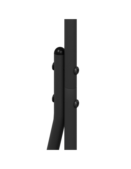 Appendiabiti Nero Metallo Medio Portatile Appendiabiti
