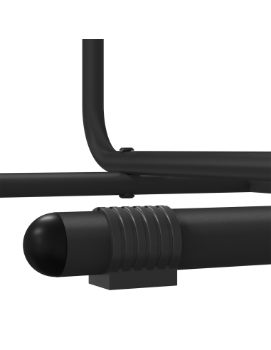 Stendibiancheria Nero 62 x 48 x 158 cm Acciaio