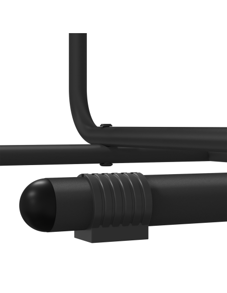 Stendibiancheria Nero 62 x 48 x 158 cm Acciaio