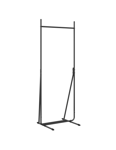 Stendibiancheria Nero 62 x 48 x 158 cm Acciaio