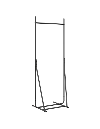 Stendibiancheria Nero 62 x 48 x 158 cm Acciaio