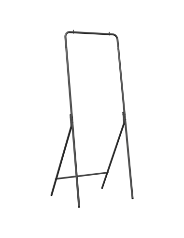 Stendibiancheria Nero 60 x 53 x 155 cm Acciaio