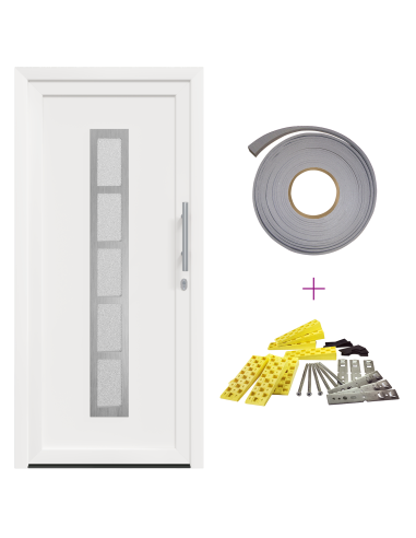 Porta Frontale Bianco 108 x 208 cm PVC