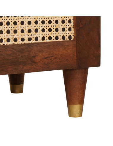 Credenza Marrone 90 x 33,5 x 75 cm Legno di mango massello