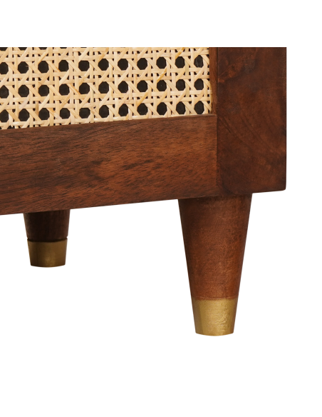 Credenza Marrone 90 x 33,5 x 75 cm Legno di mango massello