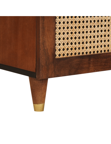 Credenza Marrone 80 x 33,5 x 75 cm Legno di mango massello