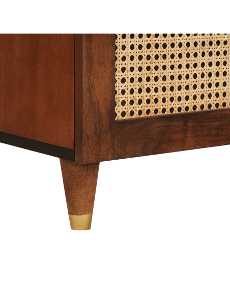 Credenza Marrone 80 x 33,5 x 75 cm Legno di mango massello