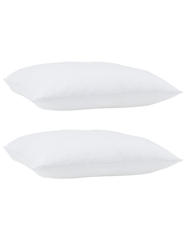 Cuscino con cuscino Bianco Cotone e Poliestere