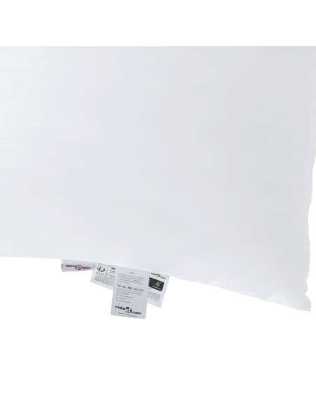 Cuscino con cuscino Bianco 61 x 41 x 20 cm Poliestere