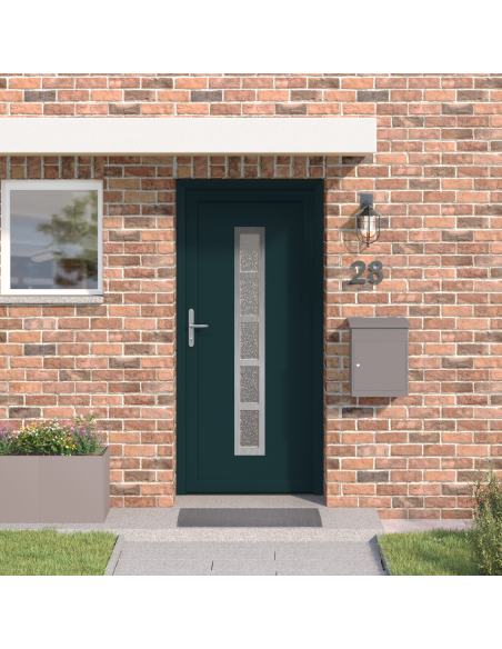 Porta Frontale Antracite 108 x 208 cm PVC