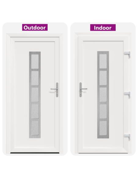 Porta Frontale Bianco 108 x 208 cm PVC