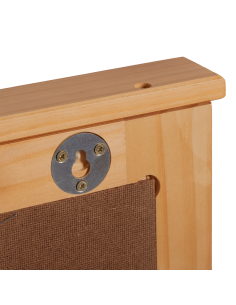 Specchio Rettangolare VIGO Marrone miele 55,5 x 5 x 70 cm 2