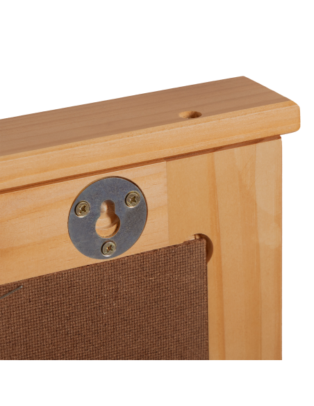 Specchio con specchio marrone ambrato 55.5 x 5 x 70 cm