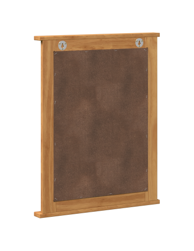 Specchio Rettangolare VIGO Marrone miele 55,5 x 5 x 70 cm