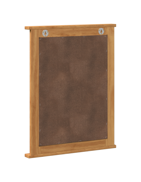 Specchio Rettangolare VIGO Marrone miele 55,5 x 5 x 70 cm